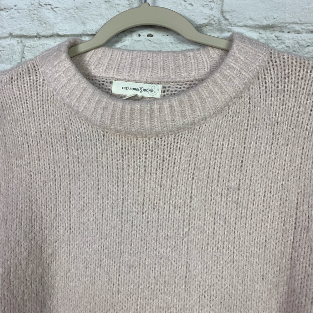 Treasure & Bond Super Soft Crewneck Long Sweater S - Picture 2 of 6